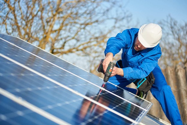 Fixing photovoltaic panels