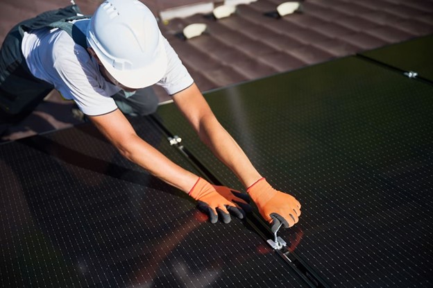 Installation of photovoltaic panels