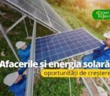 Business and solar energy: growth opportunities