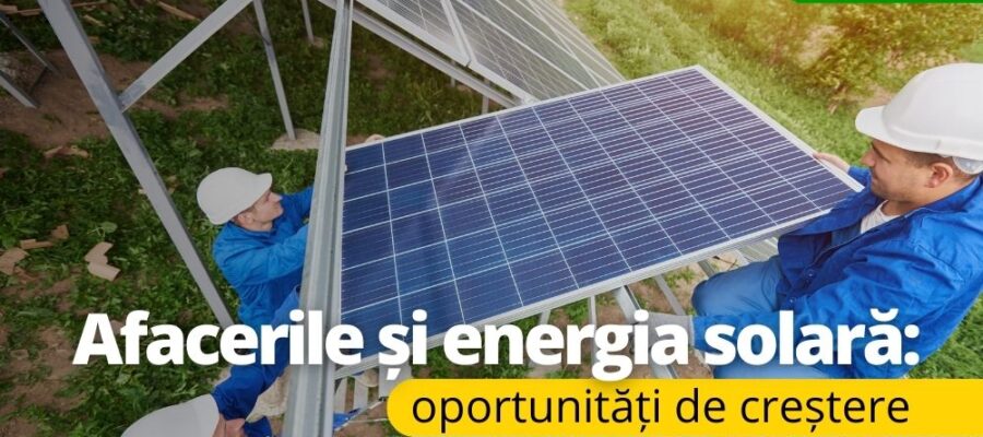 Business and solar energy: growth opportunities