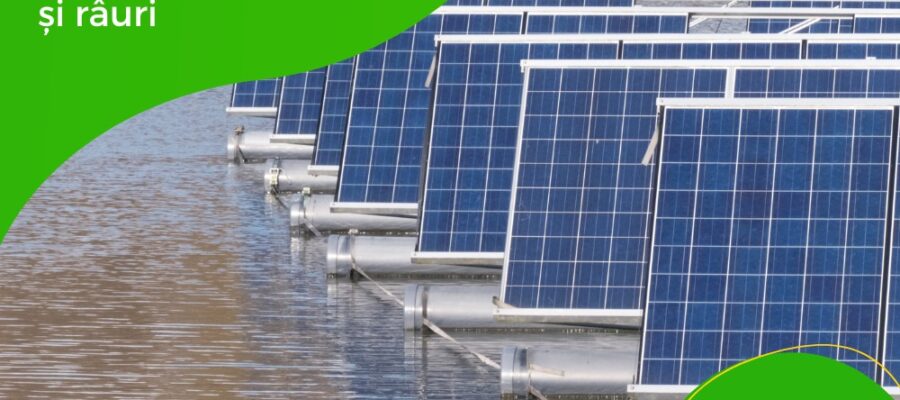 Floating solar panels - installation on lakes and rivers