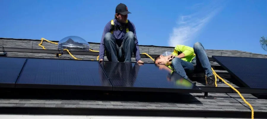 How many photovoltaic panels are needed for a house_Find out step by step_People who install photovoltaic panels on the roof, on the house, on the clear sky - romstal.ro