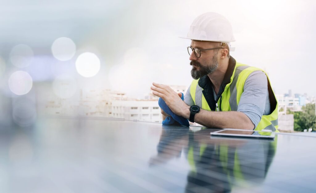 preventive maintenance of photovoltaic panels