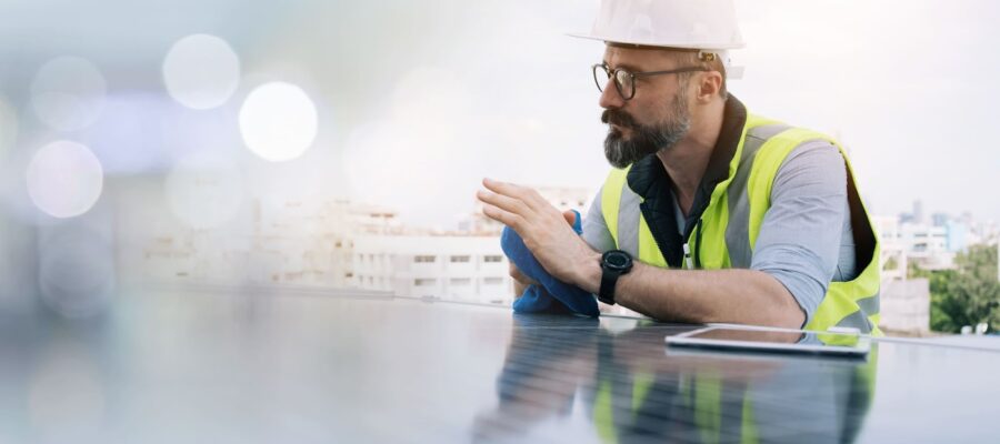preventive maintenance of photovoltaic panels