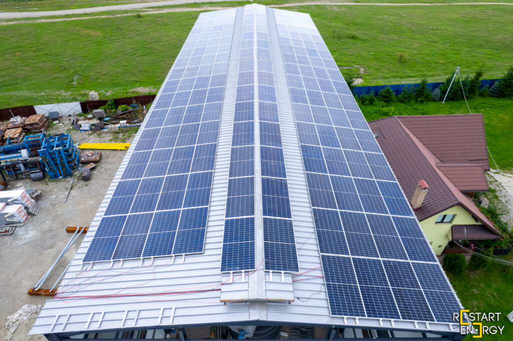 Restart Energy creates a photovoltaic panel system worth 385,000 euros for SC Cuiul SRL