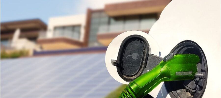 Solar panels for charging electric vehicles